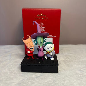 Hallmark Lock Shock Barrel Ornament Nightmare Before Christmas Storytellers